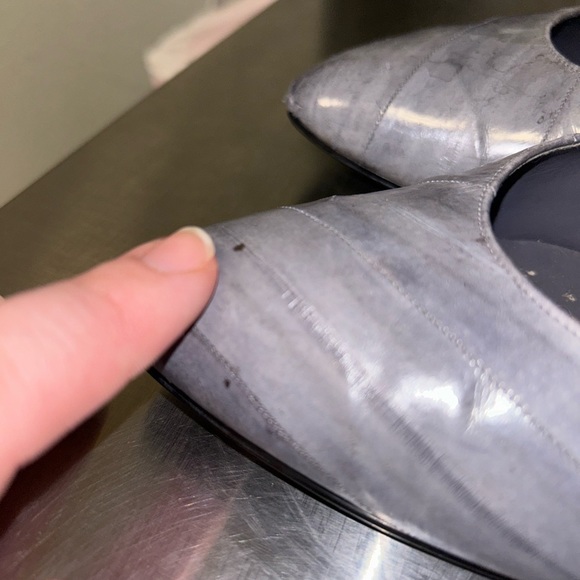 Genuine Eel Skin Heels women’s size 10 - Picture 7 of 10